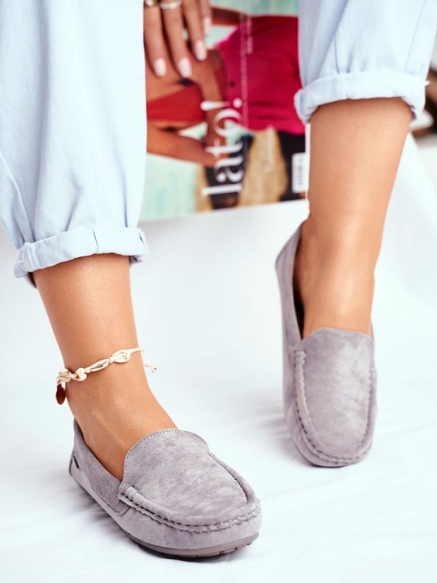 Komfort-Mokassins Damen Anna Franca, Bequeme Slip-On