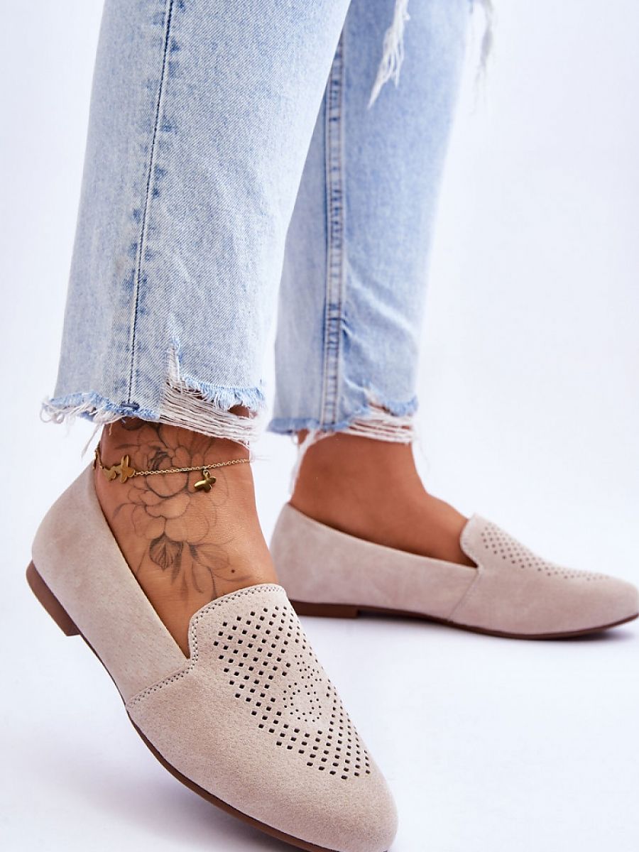 Komfort-Mokassins Damen Anna Dora, Loafer Slip-On