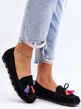 Komfort-Mokassins Damen Maria Aurora, Elegante Slip-On