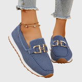 Ergonomische Komfort-Mokassins Damen Ofelia | Bequeme Schuhe mit Fußbett