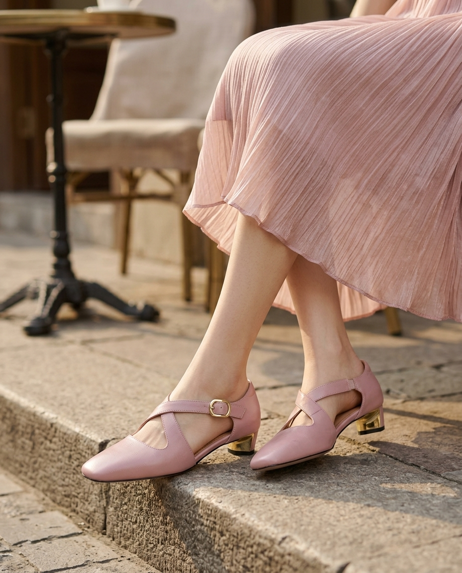 Sandalen met Kruisband Dames