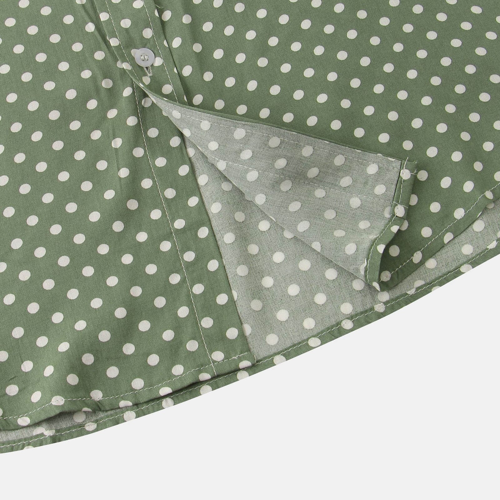 Overhemd met Stippenprint Heren