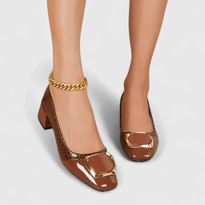 Ergonomische Komfort-Mokassins Damen Neve Elena, Weiche Slip-Ons