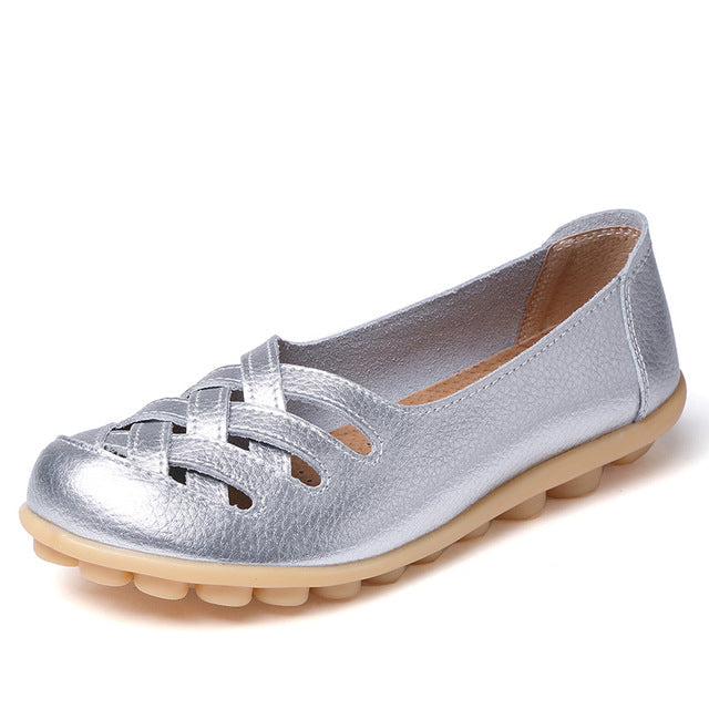 Elegante Damen Slipper mit Cut-Out-Details
