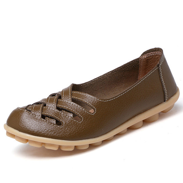 Elegante Damen Slipper mit Cut-Out-Details