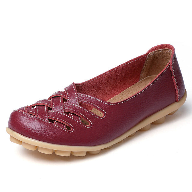 Elegante Damen Slipper mit Cut-Out-Details