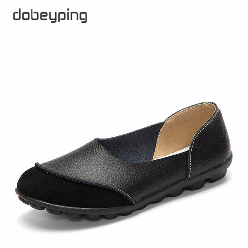 Damen Leder-Loafer mit weichem Obermaterial