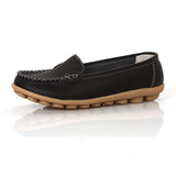 Bequeme Damen Slipper in Leder-Optik
