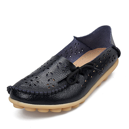 Elegante Slipper für Damen mit Durchbruchmuster