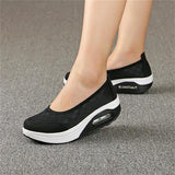 Bequeme Damen Mokassins mit Plateausohle