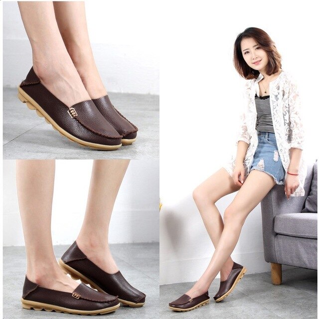 Bequeme Damen Loafer zum Schlupfen