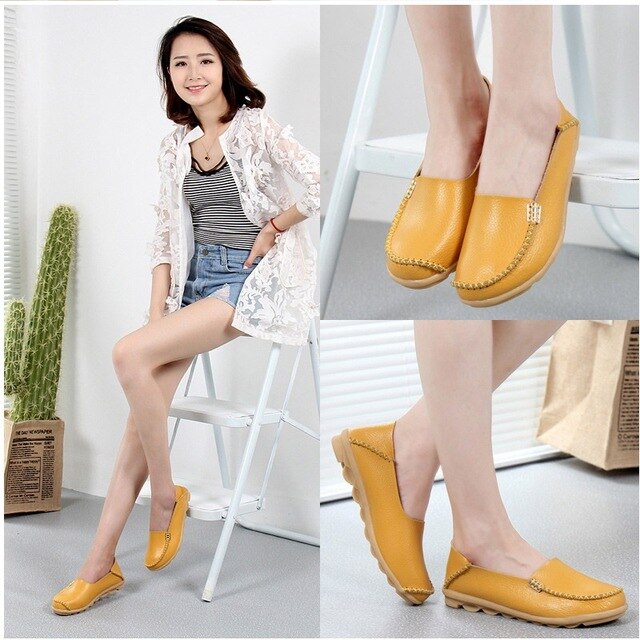 Bequeme Damen Loafer zum Schlupfen