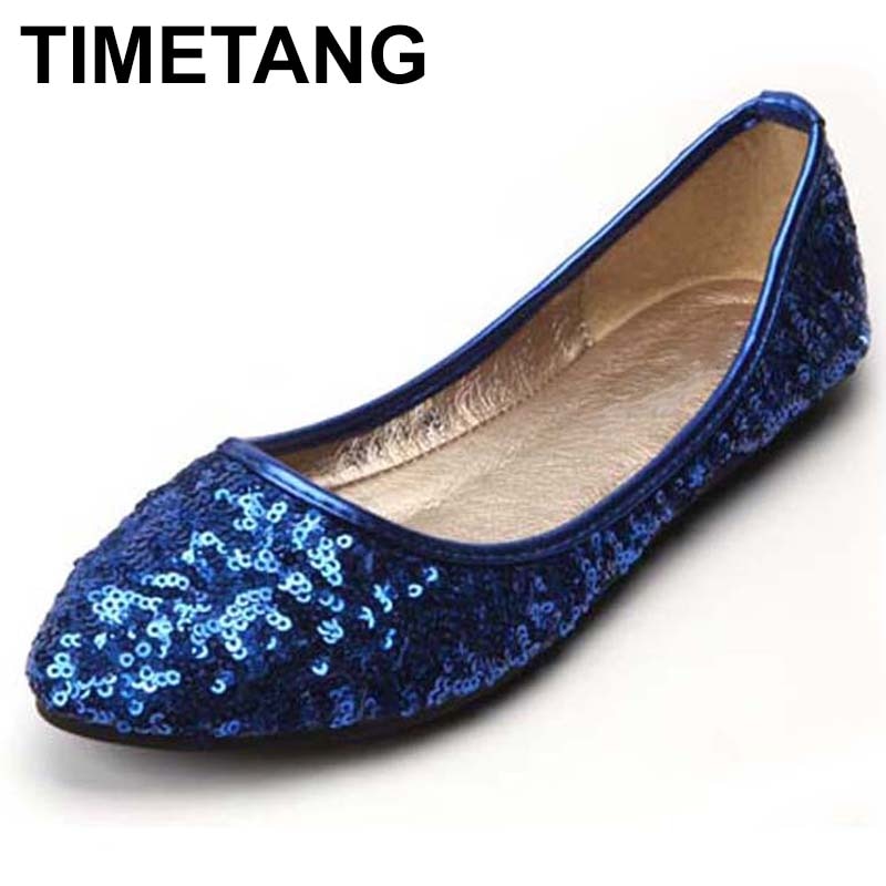 Elegante Damen Ballerinas mit Glitzer-Details
