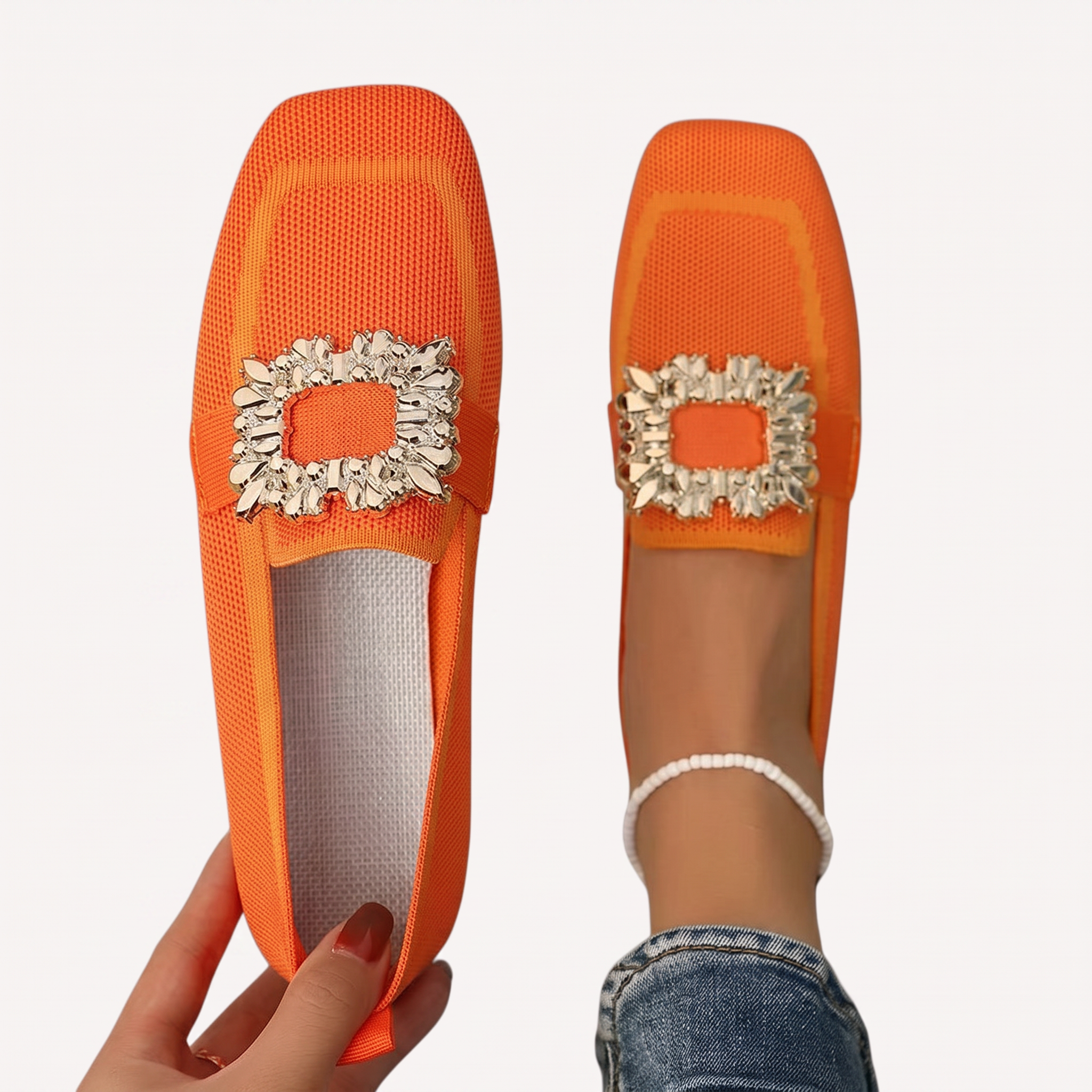 Komfort-Mokassins Damen Bice Elena, ergonomisch, weiche Slip-Ons