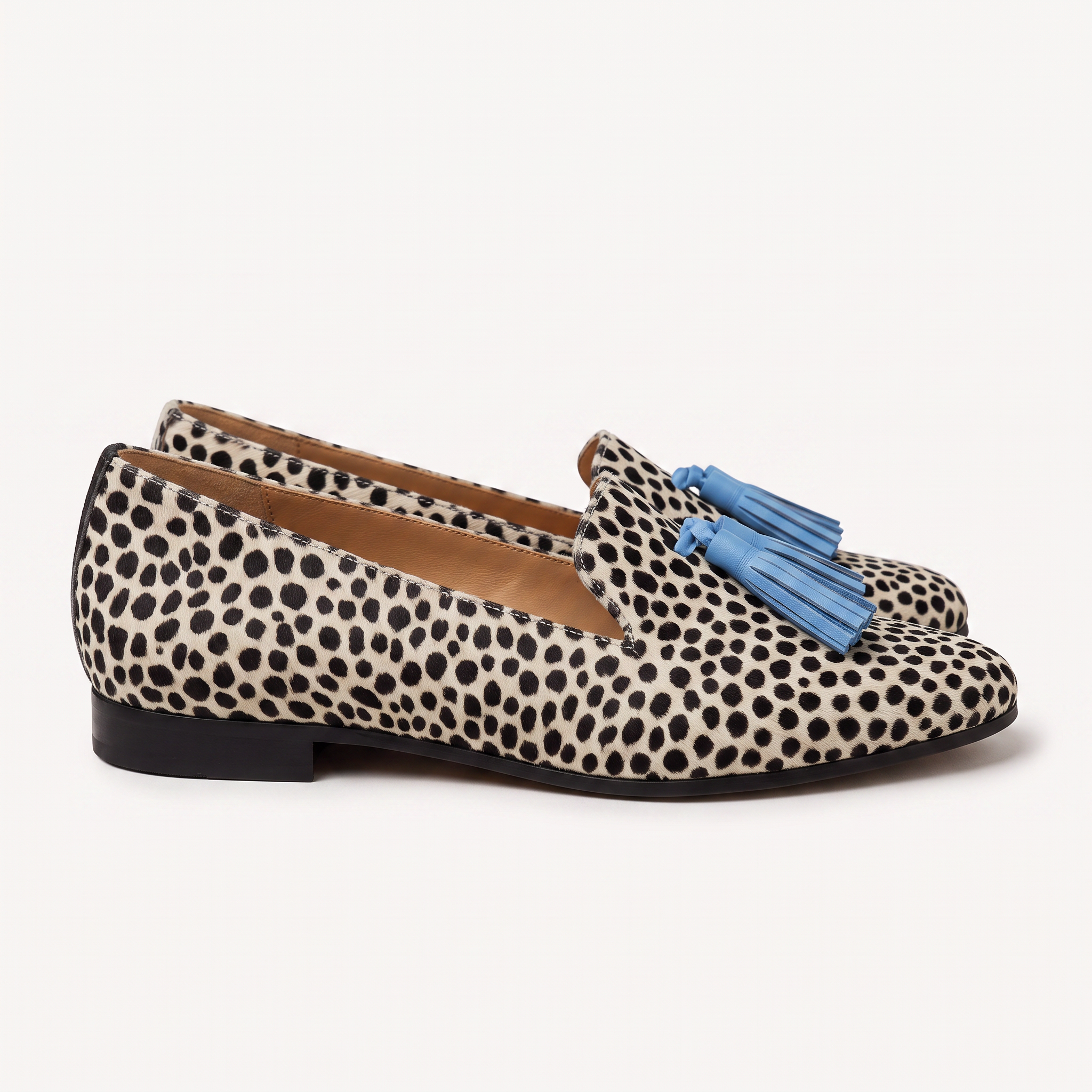 Leder-Mokassins Damen Alda Lea, bequeme Slip-Ons