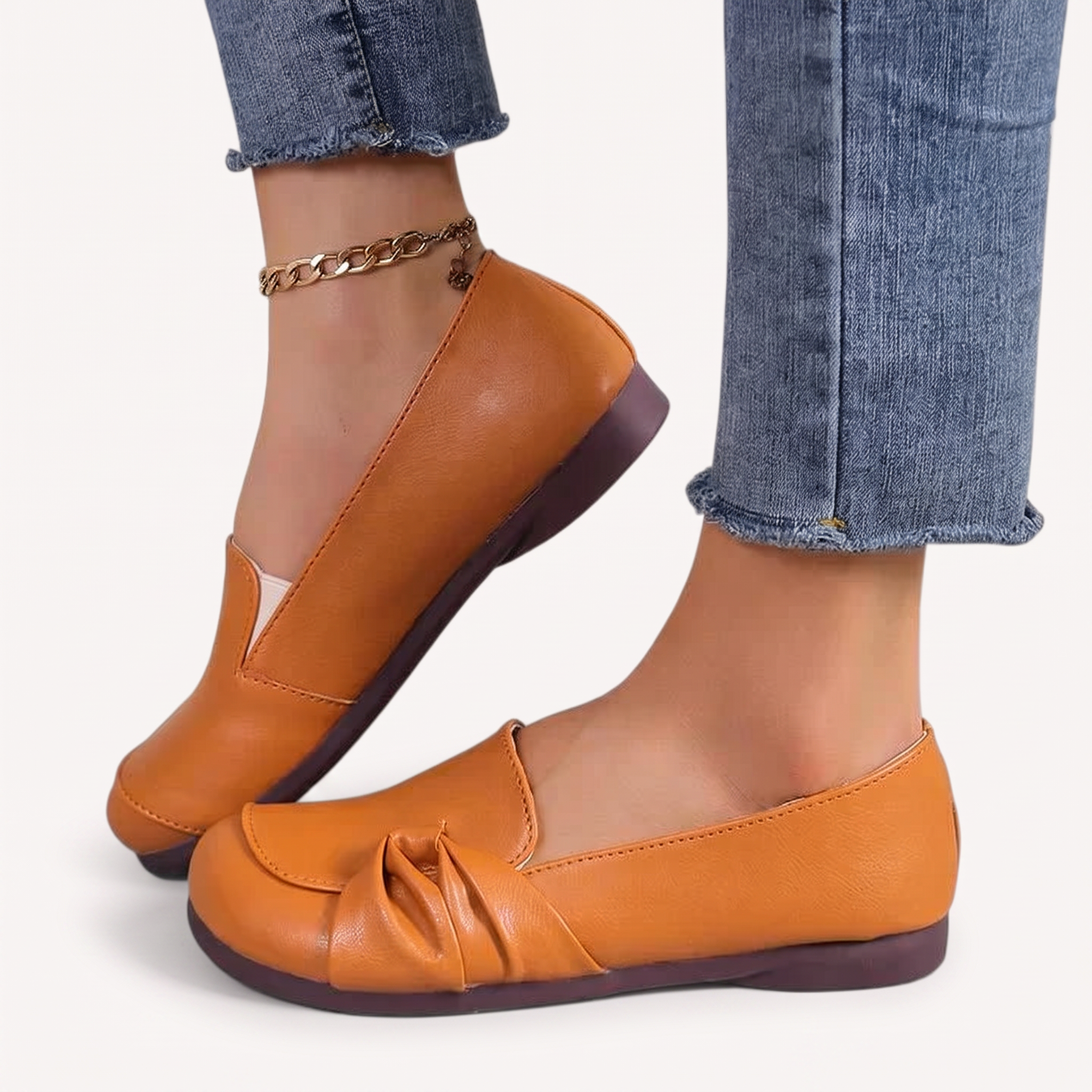 Leder-Mokassins Damen Clio Pia – elegante Slipper