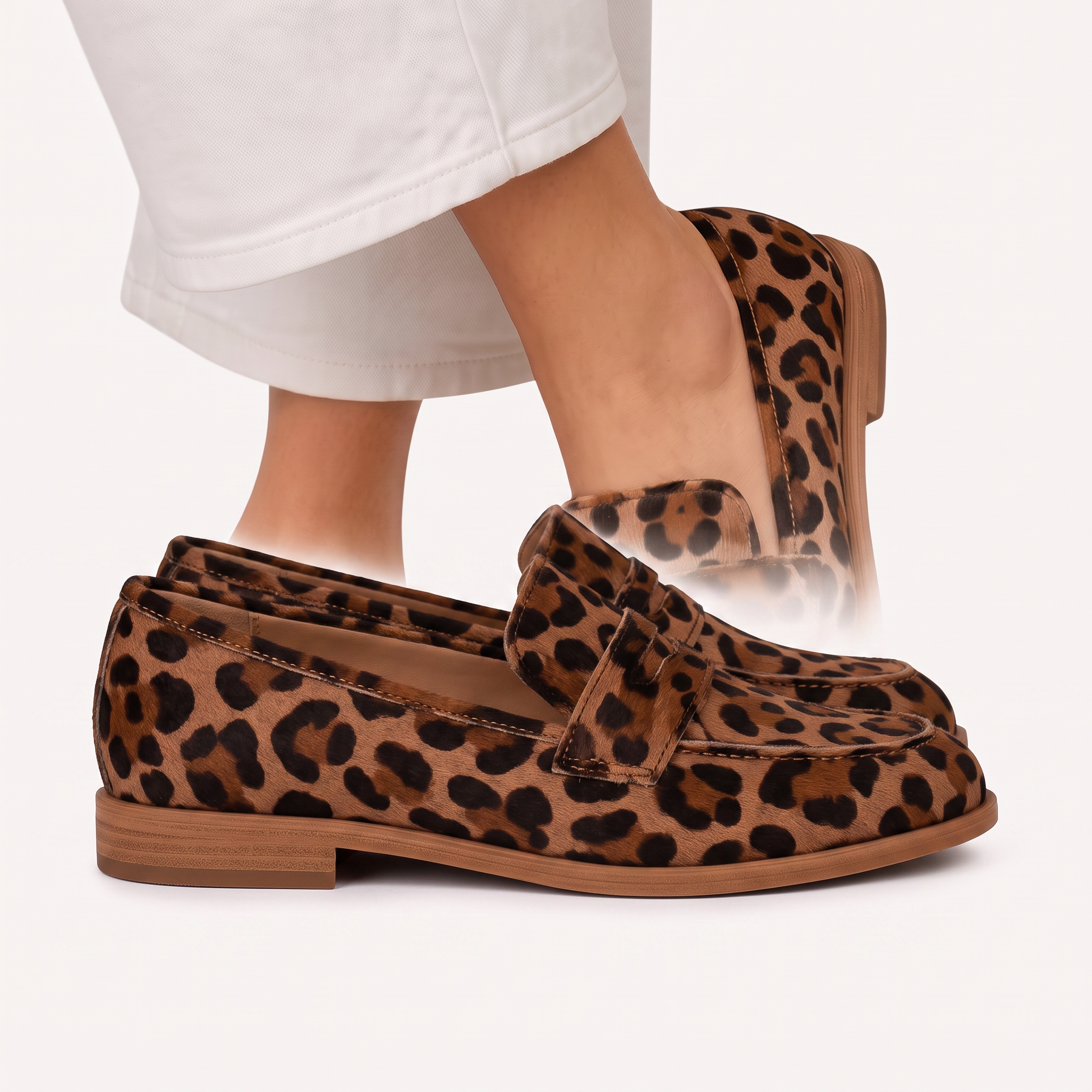 Leder-Mokassins Damen Bice Luce – bequeme Slipper