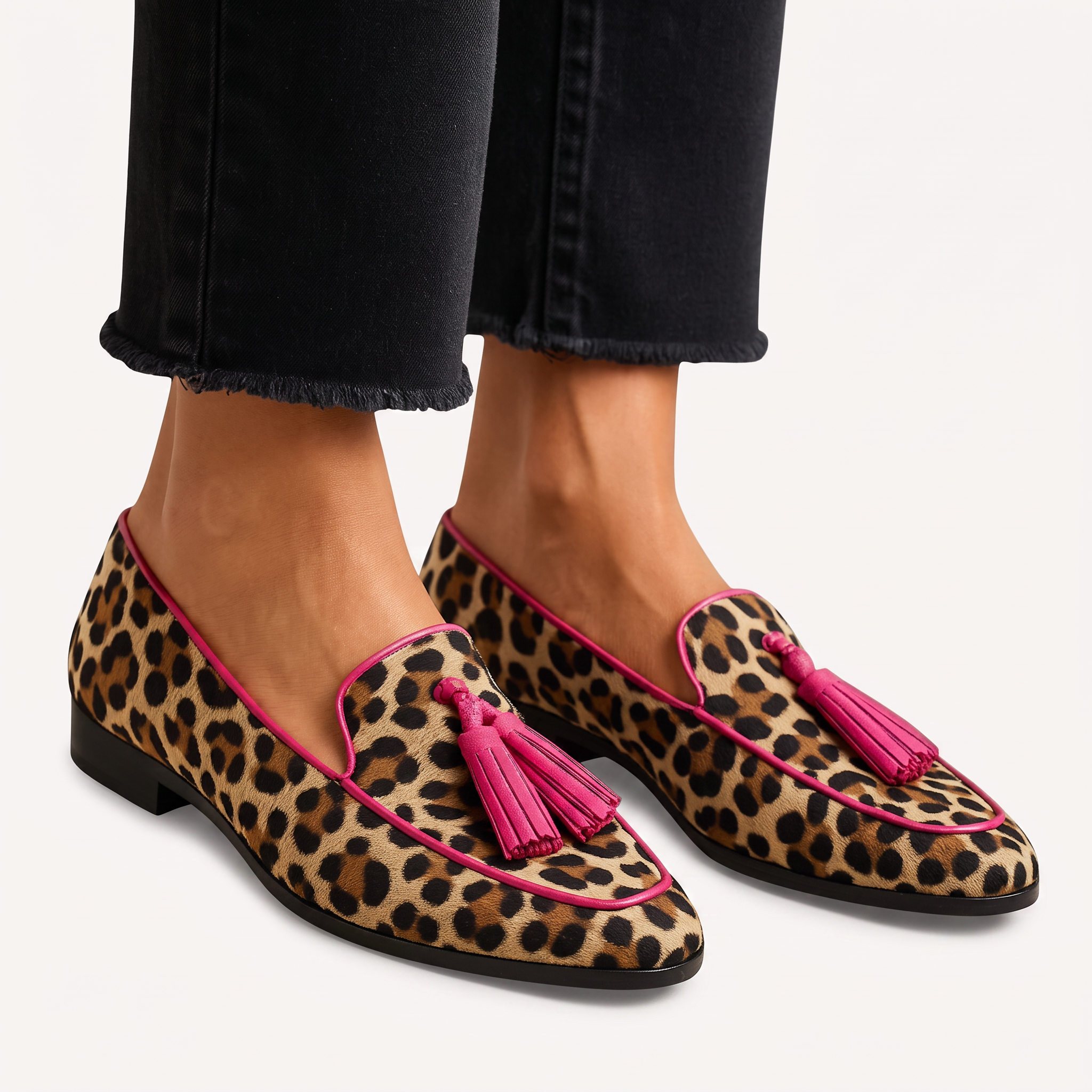 Leder-Mokassins Damen Bice Alba – bequeme Slipper
