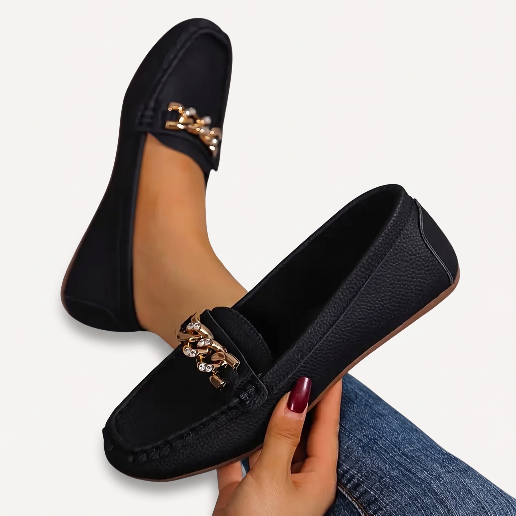 Ergonomische Mokassins Damen Clio Lea – bequemes Gehen