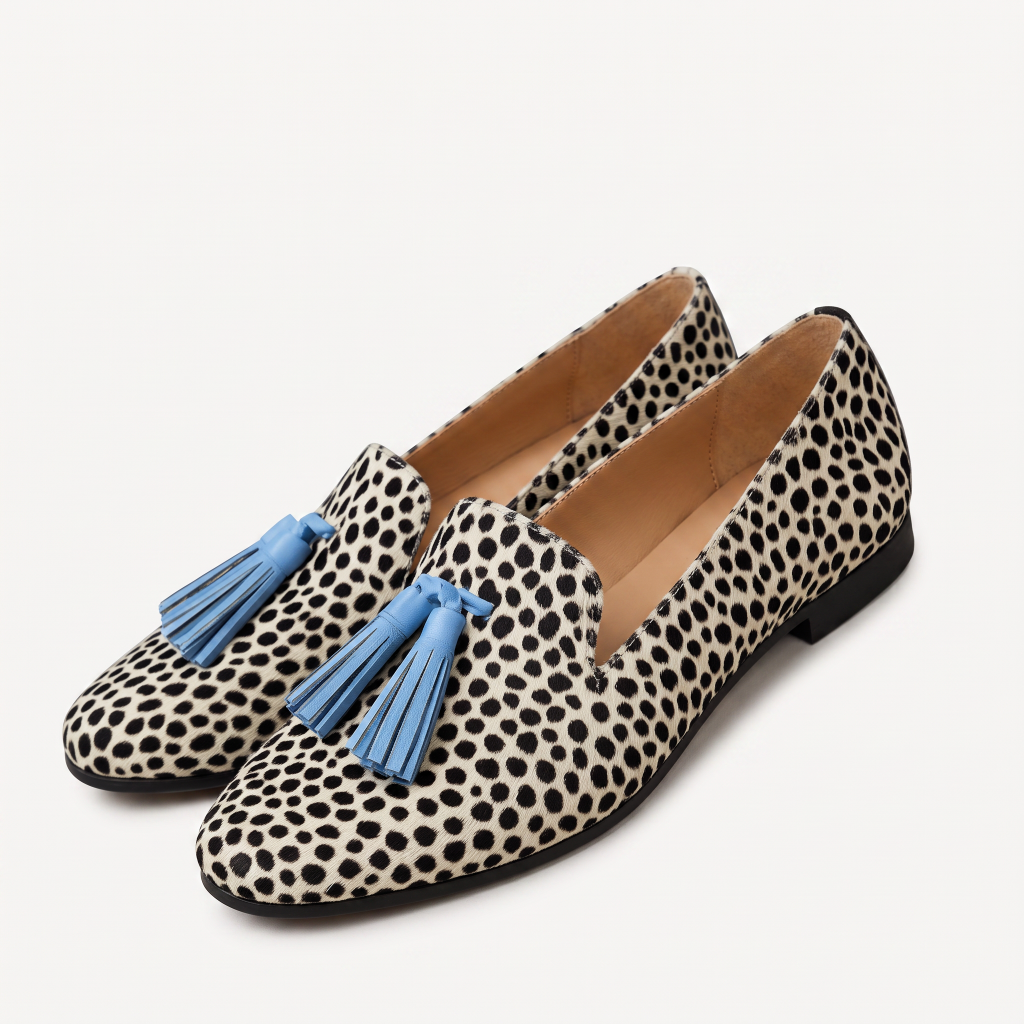 Leder-Mokassins Damen Alda Lea, bequeme Slip-Ons